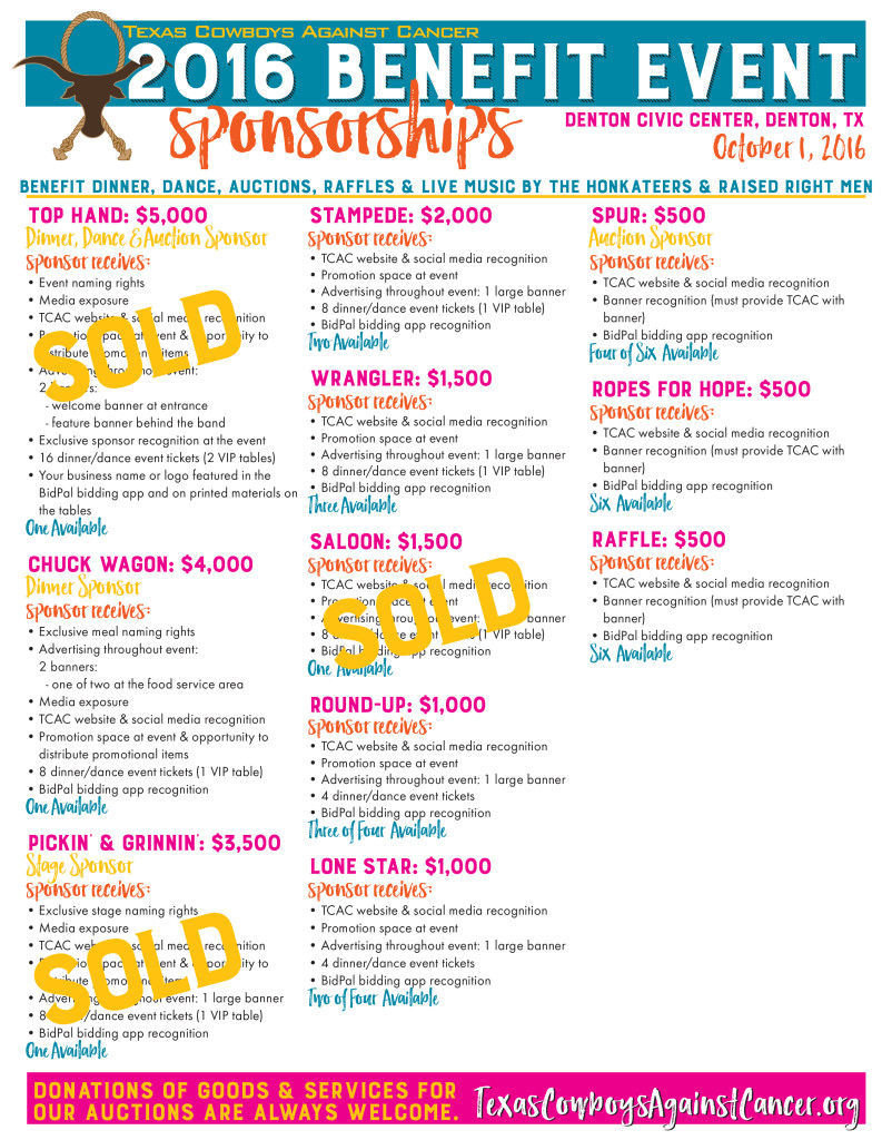 BenefitSponsorships.indd